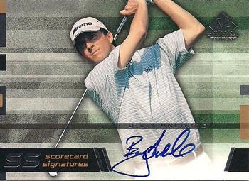 2003 SP Game Used - Scorecard Signatures #SS-BA Billy Andrade Front