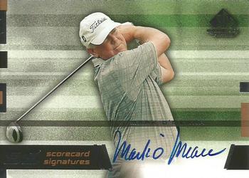 2003 SP Game Used - Scorecard Signatures #SS-MO Mark O'Meara Front