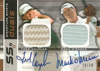 2003 SP Game Used - Signature Shirts Duals #FCMO Fred Couples / Mark O'Meara Front