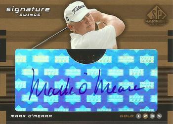 2003 SP Game Used - Signature Swings Gold 2 #SW-MO3 Mark O'Meara Front