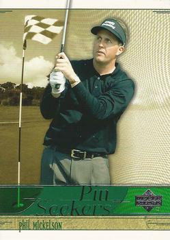 2002 Upper Deck - Pin Seekers #PS6 Phil Mickelson Front