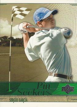 2002 Upper Deck - Pin Seekers #PS9 Sergio Garcia Front
