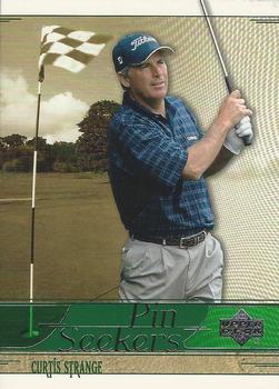 2002 Upper Deck - Pin Seekers #PS13 Curtis Strange Front