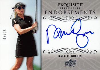 2014 Upper Deck Exquisite - Endorsements #EE-NG Natalie Gulbis Front