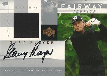 2002 Upper Deck - Fairway Fabrics Signatures Silver #GPAFF Gary Player Front