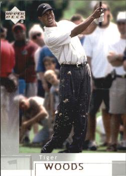 2002 Upper Deck - Silver #1 Tiger Woods Front