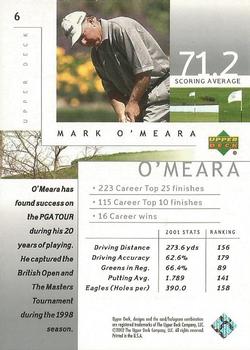 2002 Upper Deck - Silver #6 Mark O'Meara Back