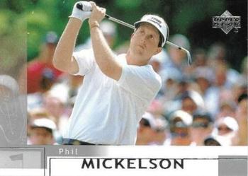 2002 Upper Deck - Silver #41 Phil Mickelson Front