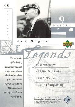 2002 Upper Deck - Silver #48 Ben Hogan Back