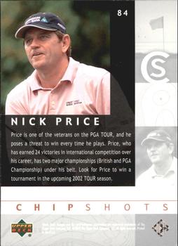 2002 Upper Deck - Silver #84 Nick Price Back