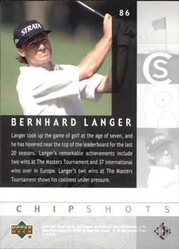 2002 Upper Deck - Silver #86 Bernhard Langer Back