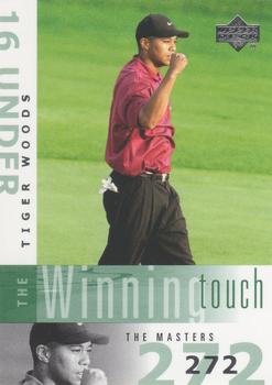 2002 Upper Deck - Winning Touch #WT1 Tiger Woods Front