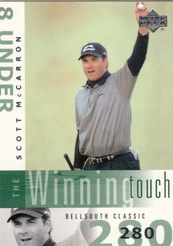2002 Upper Deck - Winning Touch #WT2 Scott McCarron Front