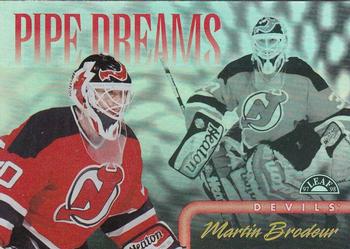 1997-98 Leaf - Pipe Dreams Promos #6 Martin Brodeur Front