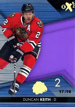 2014-15 Ultra - EX Essential Credentials Now #19 Duncan Keith Front