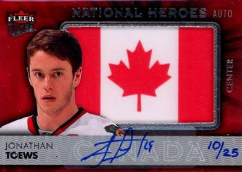 2014-15 Ultra - National Heroes Autographs #NH-JT Jonathan Toews Front