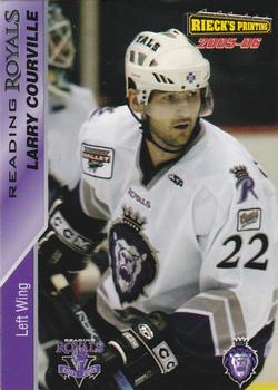 2005-06 Reading Royals (ECHL) #3 Larry Courville Front