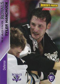 2005-06 Reading Royals (ECHL) #6 Tyler Hanchuck Front