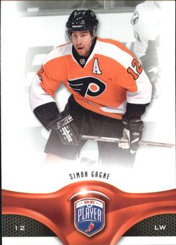 2009-10 Upper Deck Be A Player #44 Simon Gagne Front