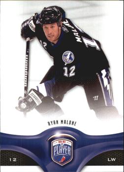 2009-10 Upper Deck Be A Player #93 Ryan Malone Front