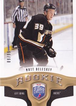 2009-10 Upper Deck Be A Player #286 Matt Beleskey Front