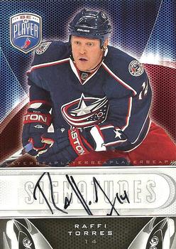 2009-10 Upper Deck Be A Player - Signatures #S-RT Raffi Torres Front