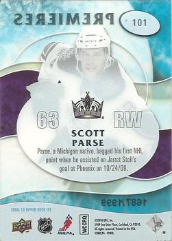 2009-10 Upper Deck Ice #101 Scott Parse Back