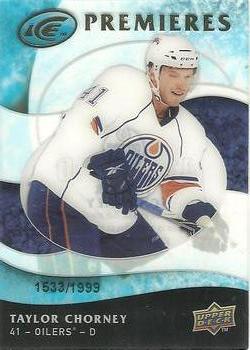 2009-10 Upper Deck Ice #117 Taylor Chorney Front