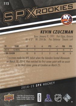 2014-15 SPx #115 Kevin Czuczman Back