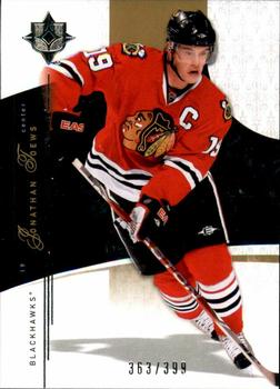 2009-10 Upper Deck Ultimate Collection #6 Jonathan Toews Front
