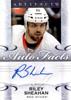 2014-15 Upper Deck Artifacts - Autofacts #A-RS Riley Sheahan Front