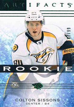 2014-15 Upper Deck Artifacts - Emerald #126 Colton Sissons Front
