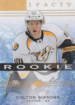 2014-15 Upper Deck Artifacts - Gold Spectrum #126 Colton Sissons Front