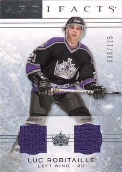 2014-15 Upper Deck Artifacts - Jersey / Jersey Silver #21 Luc Robitaille Front