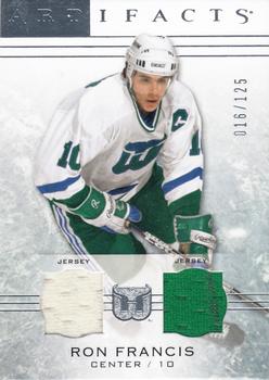 2014-15 Upper Deck Artifacts - Jersey / Jersey Silver #49 Ron Francis Front