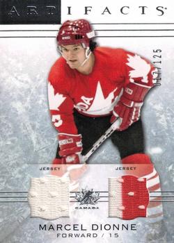 2014-15 Upper Deck Artifacts - Jersey / Jersey Silver #67 Marcel Dionne Front