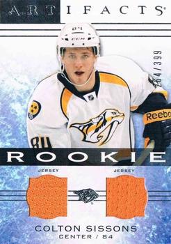 2014-15 Upper Deck Artifacts - Jersey / Jersey Silver #126 Colton Sissons Front