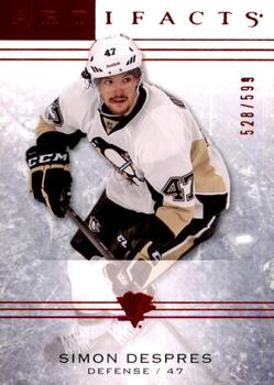 2014-15 Upper Deck Artifacts - Ruby #44 Simon Despres Front