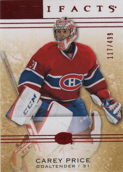 2014-15 Upper Deck Artifacts - Ruby #109 Carey Price Front