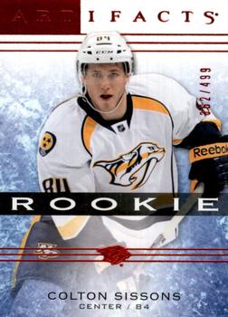 2014-15 Upper Deck Artifacts - Ruby #126 Colton Sissons Front