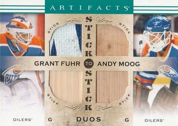 2014-15 Upper Deck Artifacts - Stick to Stick Duos #SS-FM Grant Fuhr / Andy Moog Front