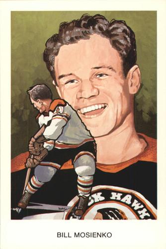 1983 Cartophilium Hockey Hall of Fame Postcards #A11 Bill Mosienko Front