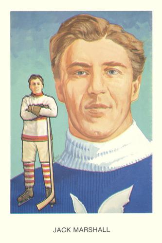 1983 Cartophilium Hockey Hall of Fame Postcards #C9 Jack Marshall Front