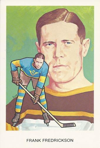 1983 Cartophilium Hockey Hall of Fame Postcards #D3 Frank Fredrickson Front