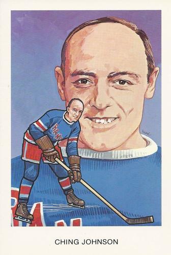 1983 Cartophilium Hockey Hall of Fame Postcards #D5 Ching Johnson Front