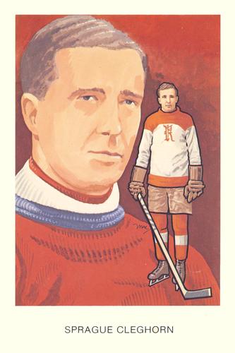 1983 Cartophilium Hockey Hall of Fame Postcards #E5 Sprague Cleghorn Front