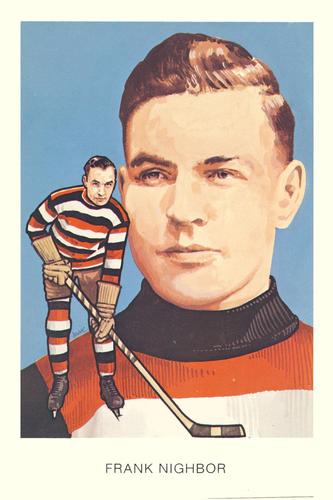 1983 Cartophilium Hockey Hall of Fame Postcards #E12 Frank Nighbor Front
