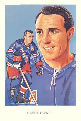 1983 Cartophilium Hockey Hall of Fame Postcards #F7 Harry Howell Front