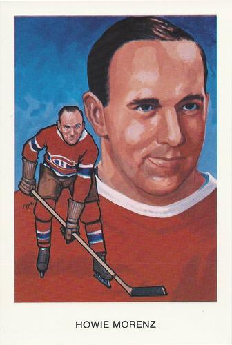 1983 Cartophilium Hockey Hall of Fame Postcards #H12 Howie Morenz Front