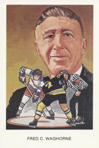 1983 Cartophilium Hockey Hall of Fame Postcards #H15 Fred Waghorne Front
